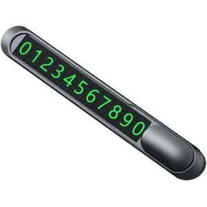 Al Green Slayt Araba Geçici Park Telefon Numarası Plakası TL010 Karanlıkta Parlayan Numaralar (Yurt Dışından)