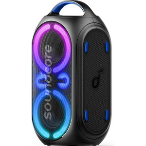 Rave Party 2 PartyCast 120W Kablosuz Bluetooth Hoparlör - IPX4 - 18 Saate Varan Şarj - TWS Party Speaker - Ses Bombası - A3399 (Anker Türkiye Garantili)