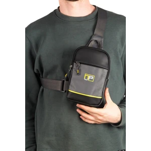 Unisex Gri Impertex Kumaş Telefon Bölmeli Günlük Çapraz Göğüs ve Omuz Çantası tul508