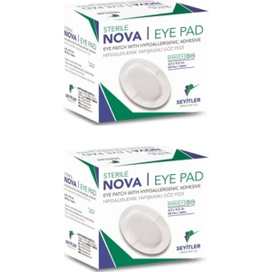 Ped Yetişkin Göz Kapama Bandı Göz Pedi 6,5x9,5cm-100 Adet
