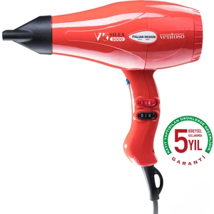 V5 Silex5000 2500 W Profesyonel Fön Makinesi Kırmızı
