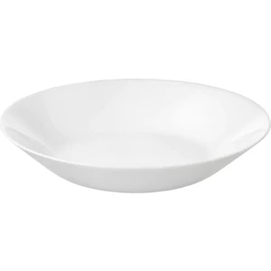 Oftast 20 cm Beyaz Derin Çukur Tabak Yemek Tabağı