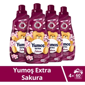 Extra Çamaşır Yumuşatıcı Sakura 1440 ml X4