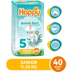 Bebek Bezi Junior 5 No 40 Lı