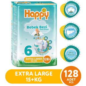 Bebek Bezi Extra Large 6 No 32 Li x 4 Adet