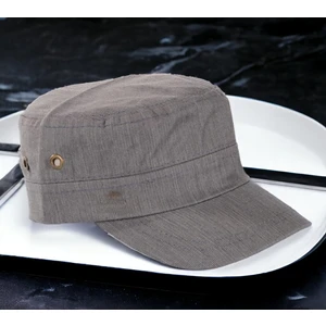 %100  Keten Mevsimlik Ünisex Castro Şapka Kep Kasket