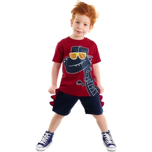 Cool Dino Erkek Çocuk Şort Takım