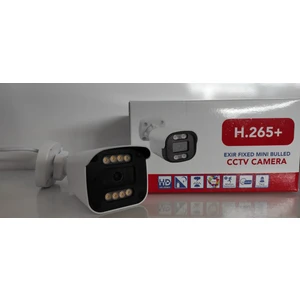 5 Mp Ip , Bullet Cam 2.8 mm Starlıght Lens, 8 Warm Lıght Led,full Color,poe,dc 12V,SESLI
