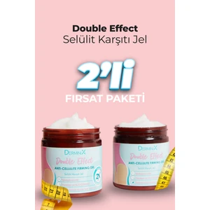 2 Adet 250 ml Double Effect Selülit Karşıtı Jel