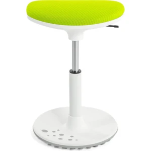Mobili Evde Etkinlikler İçin Çocuk Taburesi Yükseklik Ayarlı - 39–55 cm Yük, Taş. kap. 100kg, Yeşil - Creo