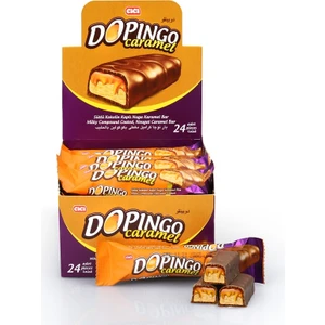 Dopingo Karamel 18Gr . 24 Adet (1 Kutu)