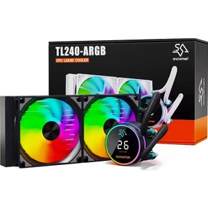 Iceforce TL240-ARGB 240MM Isı Göstergeli Sıvı Soğutma