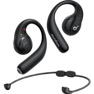 AeroFit Pro Open-Ear Yeni Nesil Kablosuz Kulaklık - LDAC - IPX5 Suya Dayanıklılık - 46 Saat Çalma Süresi-Bluetooth 5.3-Ergonomik -Yüksek Konfor-Uygulama Kontrolü-Siyah (Anker Türkiye Garantili)