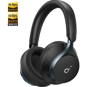 Soundcore Space One Aktif Gürültü Engelleyicili Kablosuz Kulaküstü Kulaklık - 40 Saat Oynatma Süresi - ANC - Bluetooth 5.3 -AI Destekli 3 Mikrofon - Siyah