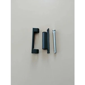 Azra Yapı Antrasit Gri 90 mm Pvc Pimapen Kapı Menteşesi (5 Adet)