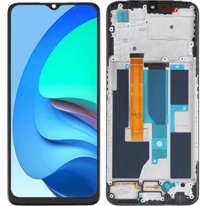 Oppo A55 Uyumlu LCD Dokunmatik Ekran Çıtalı Siyah(Tamir Seti Hediyeli)