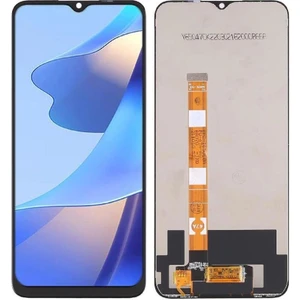 Oppo A16 Uyumlu LCD Dokunmatik Ekran Çıtasız Siyah Orjinal(Tamir Seti Hediyeli)