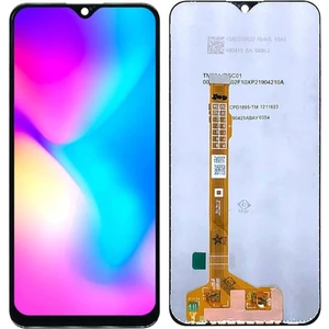 Vivo Y16 Uyumlu LCD Dokunmatik Ekran Çıtasız Siyah Servıce