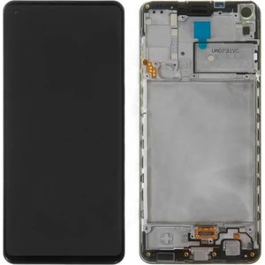 Samsung A21S A217 Uyumlu LCD Dokunmatik Ekran  Çıtalı Siyah