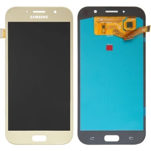 Samsung A7 2017 A720 Uyumlu LCD Dokunmatik Ekran OLED Gold