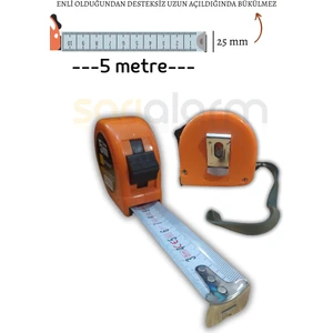 Şerit Metre 5 Metre x 25 mm