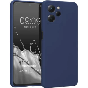 Matte Silicone Omix X7 Kılıf Lacivert