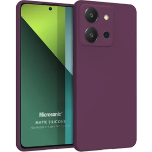 Matte Silicone Reeder S19 Max Pro S Zoom Kılıf Mor
