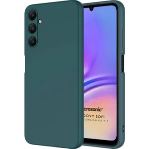 Samsung Galaxy A15 Kılıf Groovy Soft Koyu Yeşil