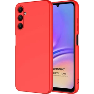 Samsung Galaxy A15 Kılıf Groovy Soft Kırmızı