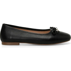 Nine West Kotor 4fx Siyah Kadın Babet
