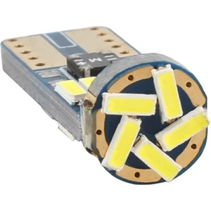 15 LED T10 Ampül 12V Beyaz Renk 10 Adet