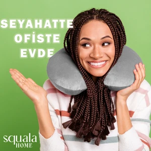 Seyahat Boyun Yastığı Gri