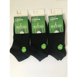 3'lükadın Bambu Soket Çorap