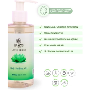 Bio Wave Daily Purifying Gel Akneli ve Yağlı Ciltler Için Yüz Temizleme Jeli 200 ml
