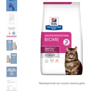 Hıll's Prescrıptıon Dıet Gastrointestinal Biome Kedi Maması  8 kg
