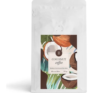 Mim and More Coconut Coffee - Hindistan Cevizi Aromalı Kahve Çekirdek Kahve, 200 Gr