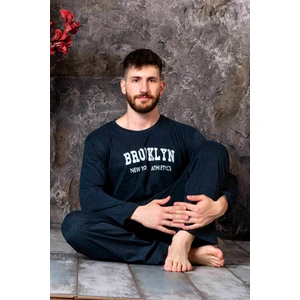 Pamuklu Uzun Kollu Erkek Pijama Takımı