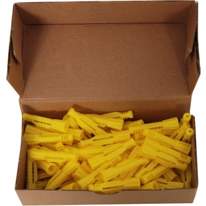 60 Adet 8 mm Sarı Roket Dübel - Kutulu