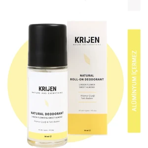 Doğal Deodorant - Ihlamur Çiçeği & Tatlı Badem Roll-On Deodorant 50 ml Bitkisel