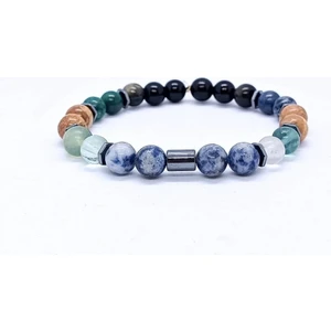 Naz Doğal Taş Erkek Başak Burcu Bileklik