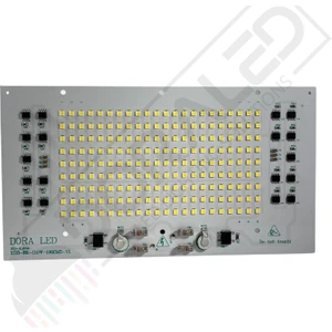 Dora Led 220V 150W 2835 Smd Ledli Hazır Projektör Ledi 220 Volt 150 Watt Günışığı 3000-3200K