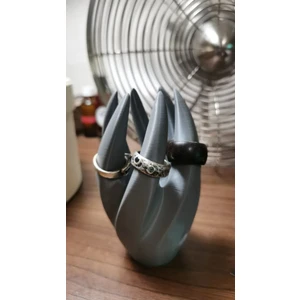 Dekoratif El Şeklinde Yüzük ve Takı Organizeri,takı Standı Düzenleyici