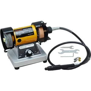 Çok Amaçlı Mini Tezgah Zımpara Parlatıcı Esnek Hortumlu Şaft Ayarlanabilir Hız 10000 Rpm, Gravür