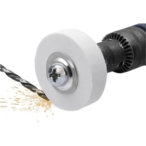 Bileme Taşı Silindir Zımpara Matkap Adaptörlü Zımparalama Bileyleme Değirmen Taşı Pas Kir Polisaj