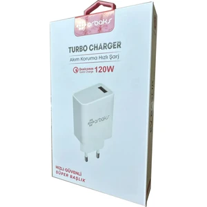 120W USB Turbo Hızlı Qualcomm Şarj Balığı Arbaks ARB-403