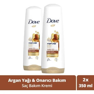 Saç Bakım Kremi Argan Yağı Onarıcı Bakım 350 ml x2 Adet