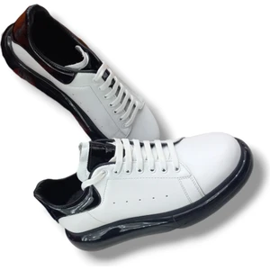 GR0134 Hakiki Deri Yeni Nesil Jel Taban Erkek Sneaker Ayakkabı