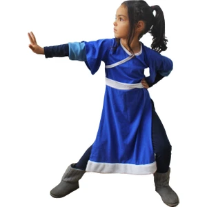Avatar Katara Su Bükücü Kostümü