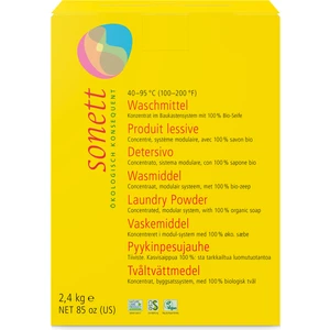 Organik Çamaşır Yıkama Tozu- Konsantre 40-60-95 Oc 2,4 Kg