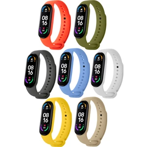Xiaomi Mi Band 5 ve Mi Band 6 Uyumlu Yüksek Kalite Silikon Kordon Seti